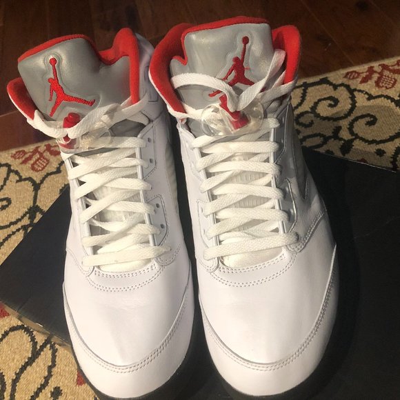 Jordan 5 Fire Reds Size 11 Worn 1x